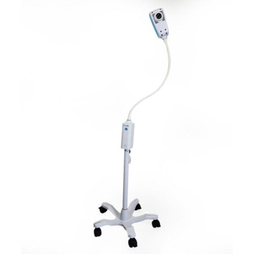 Welch Allyn GS300 General Exam Light LED Green Series Rolling White Mobile Stand