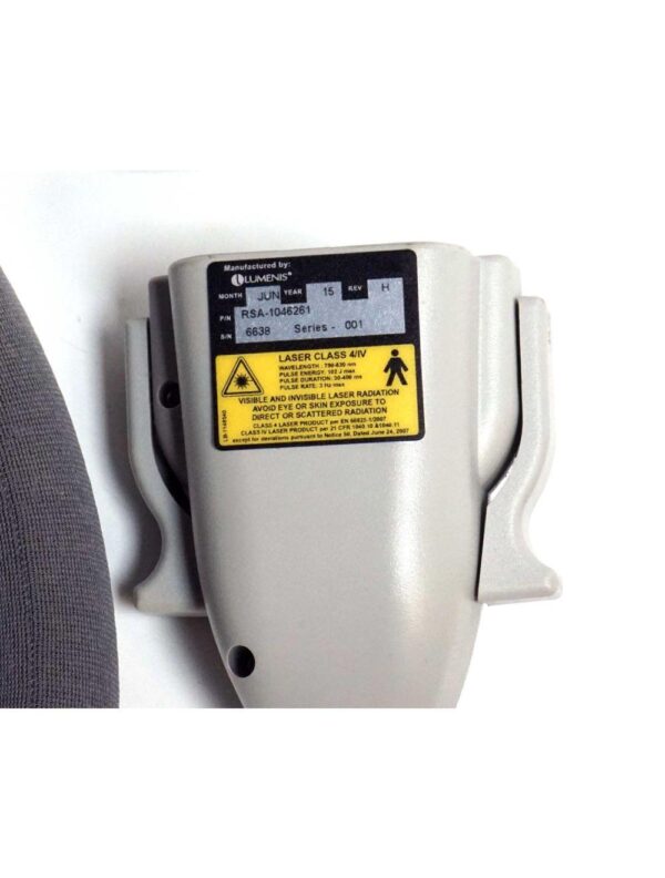 2009 Lumenis LightSheer Duet Laser ET HS 9x9mm 22x35mm Hair Removal Light Sheer