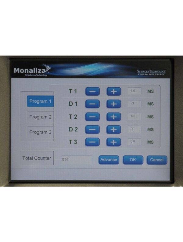 2015 Sincoheren Monaliza IPL Laser System Hair Removal Skin Rejuvenation - SR HR