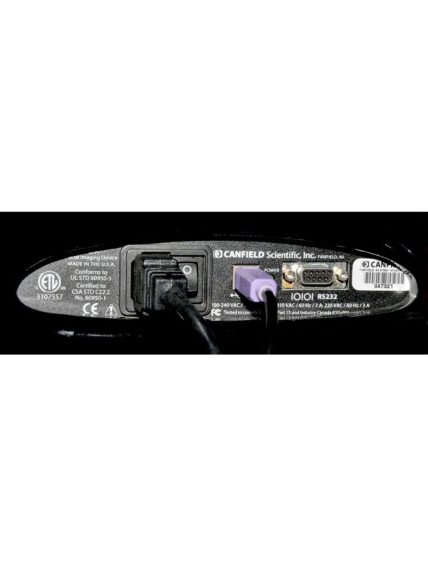 Canfield Scientific Visia Skin Care Facial Complexion Analysis Imaging Photo