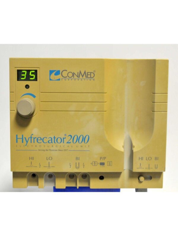 ConMed Hyfrecator 2000 Electrosurgical Generator Tissue Therapy 7-900-115