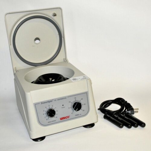 Unico Powerspin VX Centrifuge C818 Variable Speed 3400 Max RPM 6 Place Timer