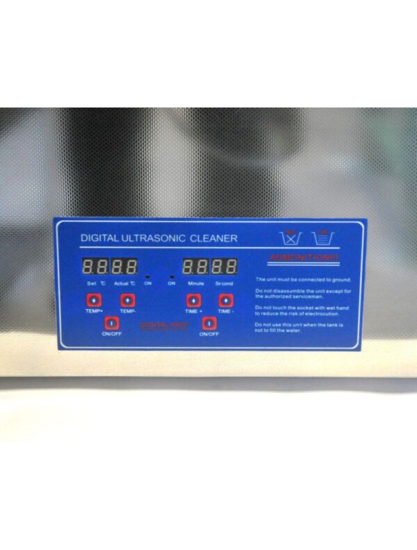 Ultrasonic Cleaner JPS-80A Digital Control LCD Stainless Steel Medical Dental