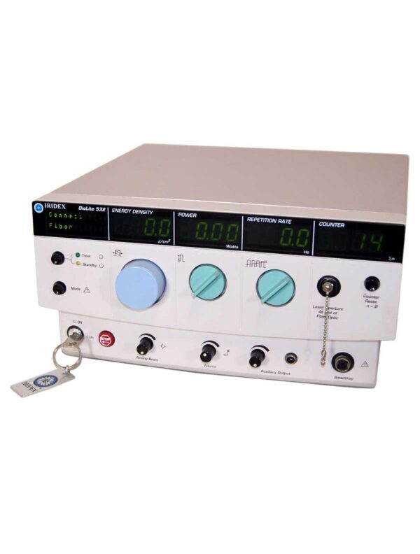 2002 Iridex DioLite 532 KTP Diode Laser Vascular Pigmented Tabletop System