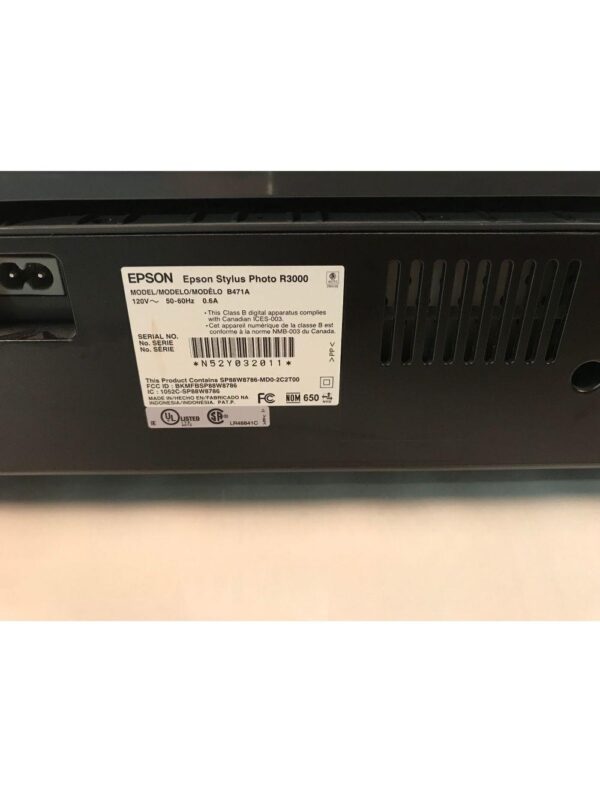 Epson Stylus Photo R3000 Fine Art Printer with WiFi