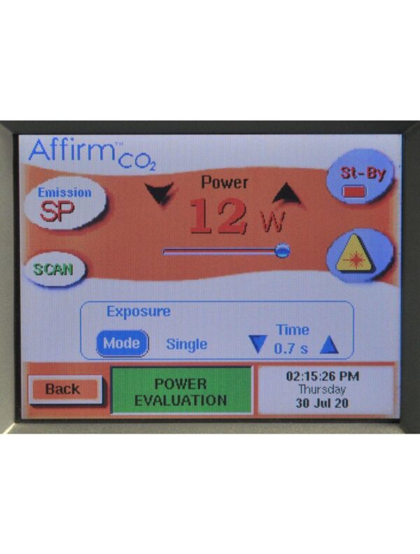2009 Cynosure 30W Affirm CO2 Ablative Wrinkle Laser Skin Rejuvenation Tightening