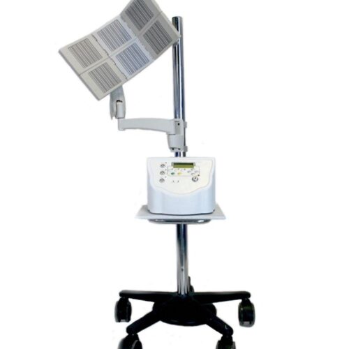 LED Light Therapy System Skin Care Machine LightWave RLI 100 EXP on Mobile Stand