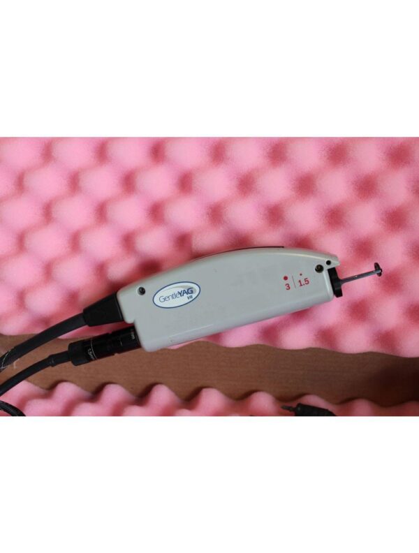 2005 Candela GentleYAG Gentle YAG 1064 Hair & Vein Removal Laser 3 HPs VR SRT HR