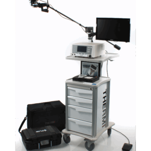 1999 Iridex LaserScope AURA KTP 532 Tabletop Surgical Laser System DermaStat