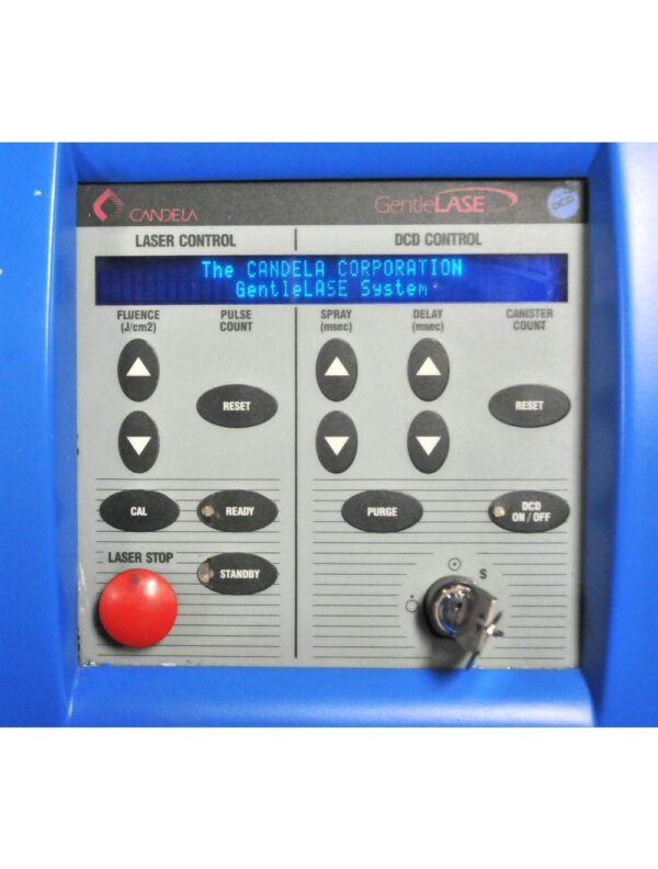1999 Candela GentleLASE PLUS Alexandrite Laser Hair Removal 12 15 18 mm Fiber