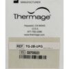 Thermage RF Generator CPT Radio Frequency Body Skin Tightening Laser TG-2B-UPG