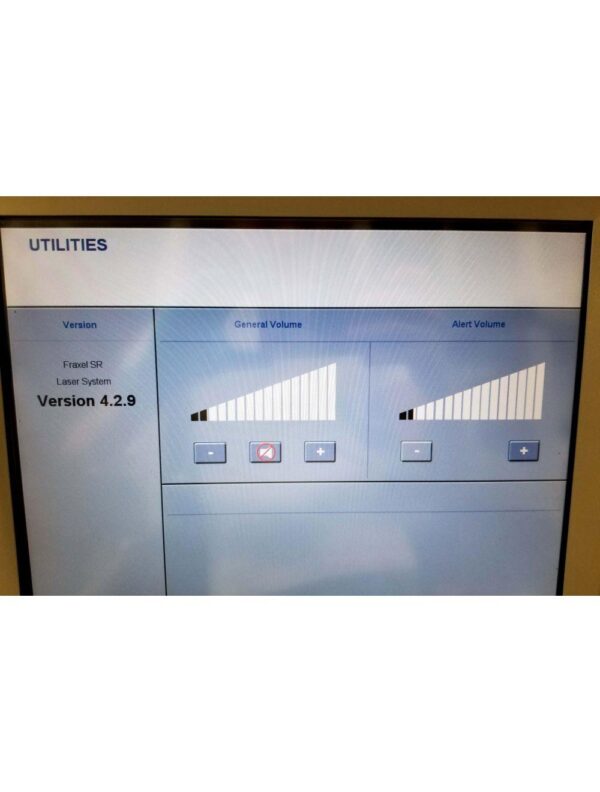 2009 Reliant FRAXEL SR1500 Laser System Ablative Skin Rejuvenation