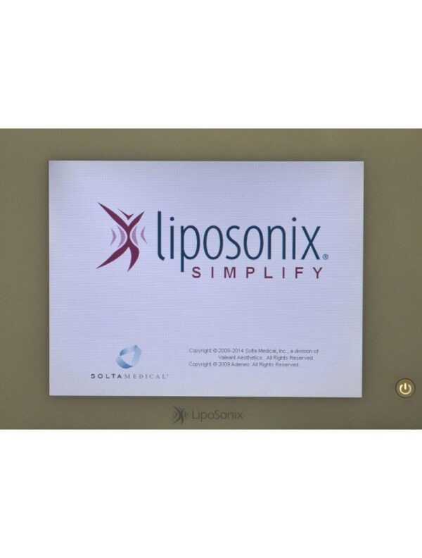 2012 SOLTA MEDICAL Liposonix Ultrasound Focused System Sonix Model 2