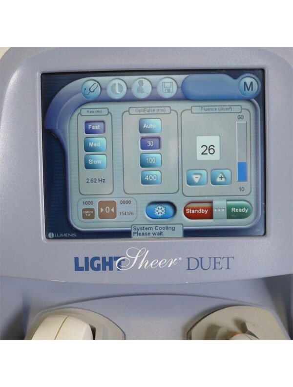 2012 Lumenis LightSheer Duet HS Handpieces 810nm Hair Removal System GASB00000