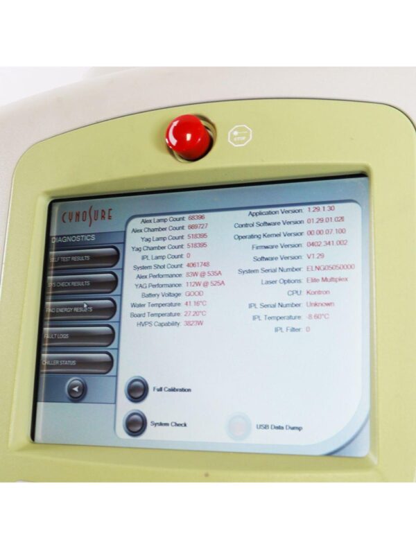 2014 Cynosure Elite MPX Laser 755/1064nm With IPL And Built-In Zimmer