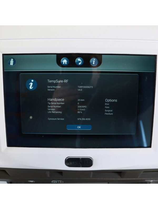2020 Cynosure Ellman TempSure RF Vitalia Envi Firm Surgical FlexSure System