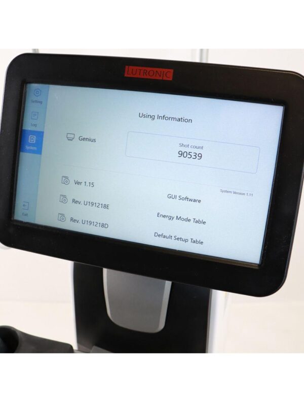 2021 Lutronic Genius Intelligent Focused Radio Frequency RF Microneedling System