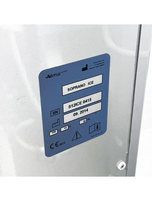 2014 Alma Lasers Soprano ICE Laser Hair Removal System NIR 755nm LOW SHOTS!