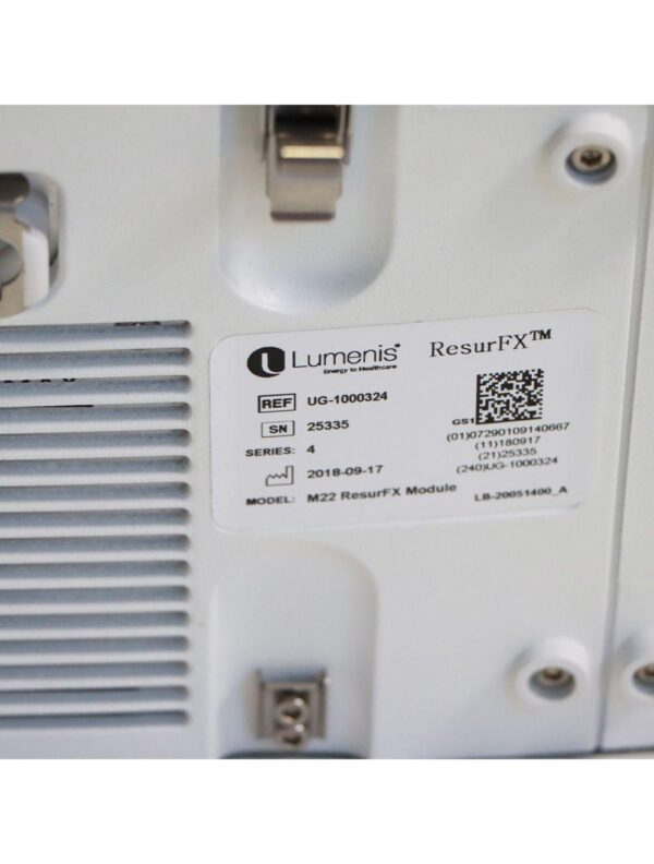 2018 Lumenis M22 ResurFX Module 1565nm Laser System UG-1000324