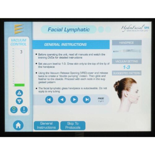 2012 Edge Systems Hydrafacial Dermabrasion HydroFacial Skin Therapy Hydra Facial