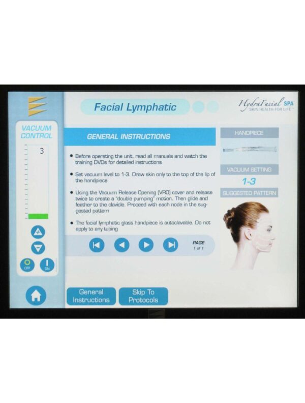 2012 Edge Systems Hydrafacial Dermabrasion HydroFacial Skin Therapy Hydra Facial