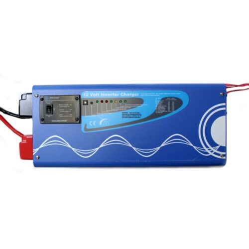 2000 Watt Pure Sine Inverter Charger 12Vdc to 120Vac Output and Battery