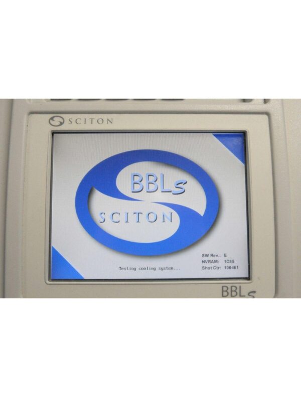 2008 SCITON Profile BBLs IPL Laser 420-695 Acne Lesions Vascular Skin Tightening