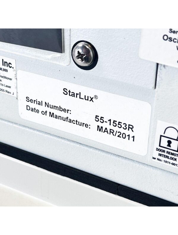 2007 Palomar StarLux 500 IPL Laser Hair Removal Skin Rejuvenation Wrinkles 4 HPs