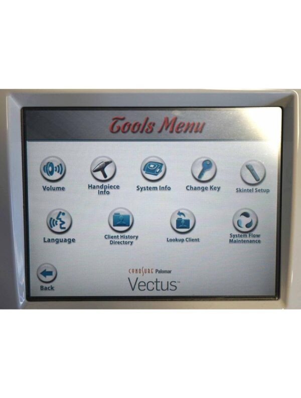 2012 Palomar Vectus 810 nm Diode Laser Hair Removal Cynosure Aesthetic Treatment