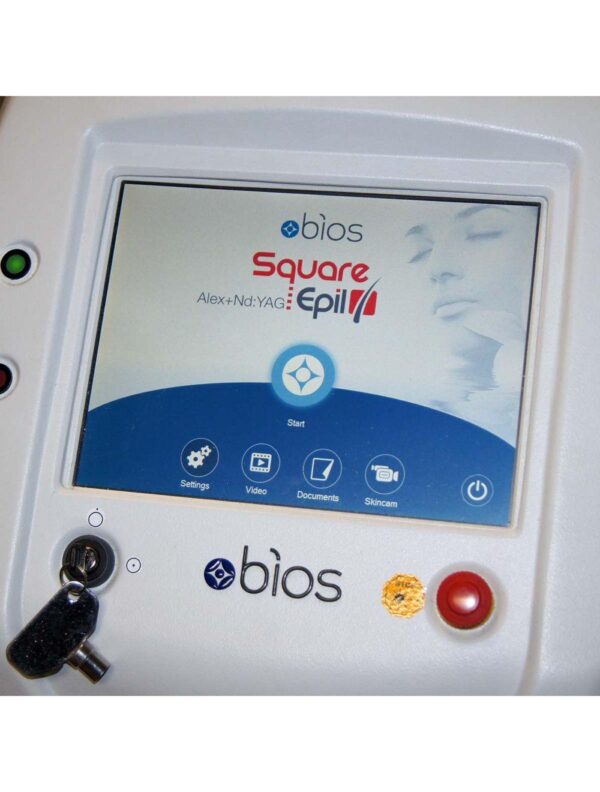 2017 Bios Square Epil Alex Nd YAG Laser Hair Removal Alexandrite 755 1064 nm