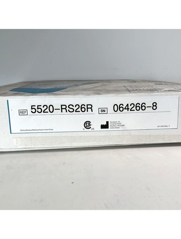 Palomar StarLux LuxRs 500 Handpiece Cynosure Factory Refurbished 064266-8 (0 Shots)