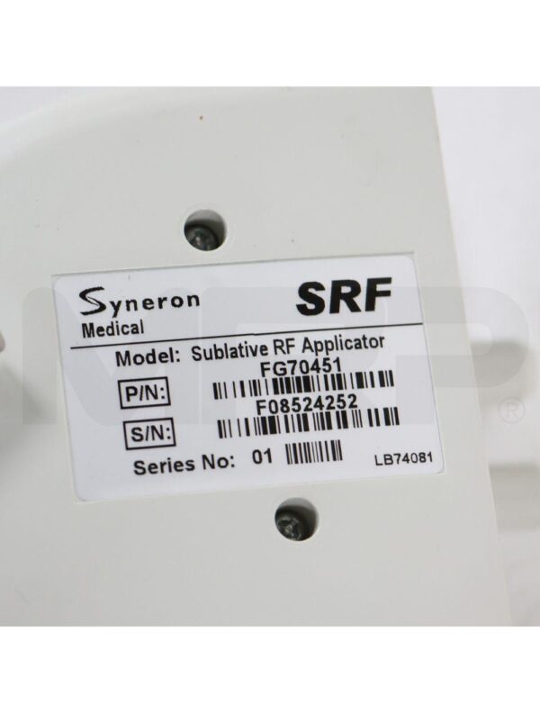 Syneron eMax Sublative RF SRF Applicator Handpiece Skin Rejuvenation HP FG70451