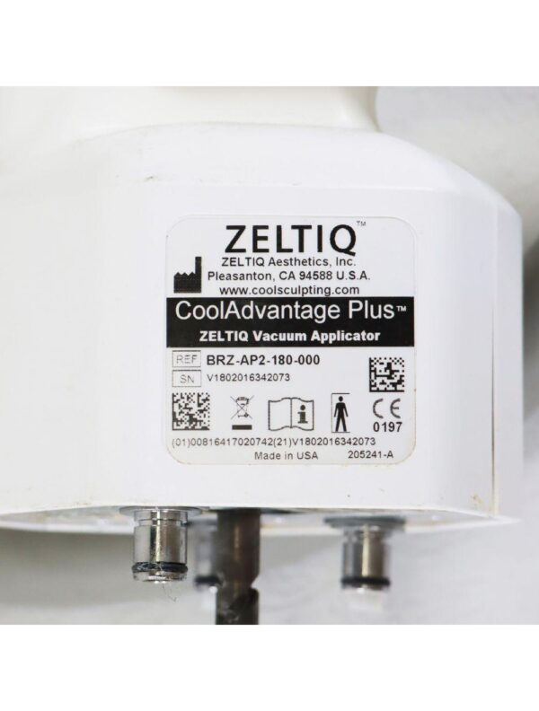 2016 Zeltiq CoolSculpting CoolAdvantage Plus Vacuum Applicator + BRZ-AP2-180-000