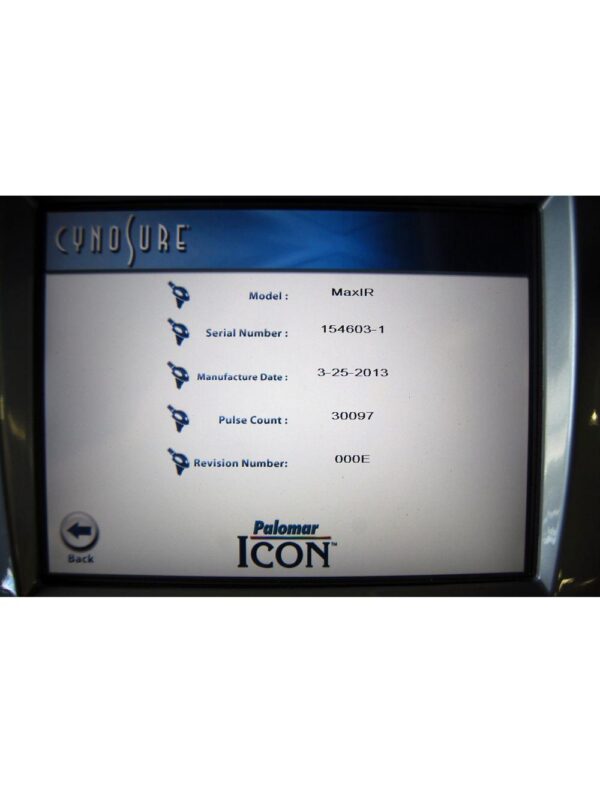Palomar Max IR Infrared-Handpiece Cynosure 2013 IPL Laser Hand Piece Icon