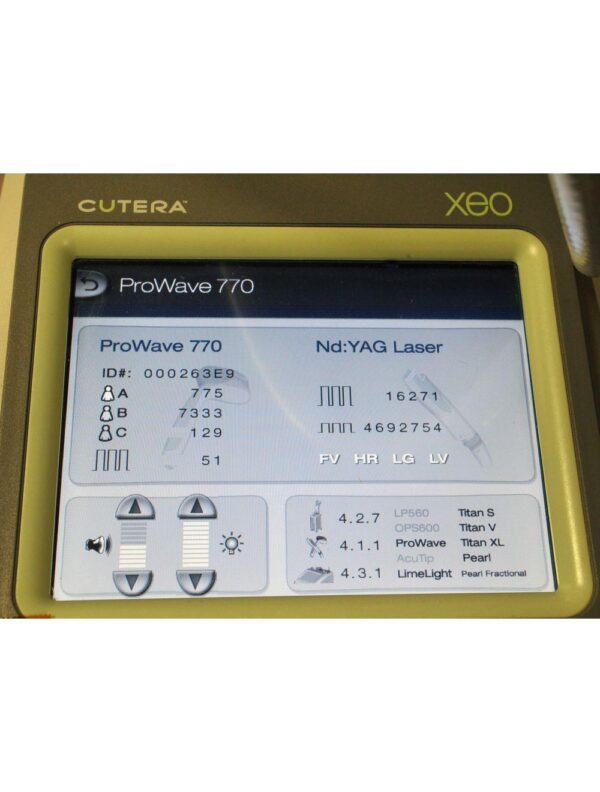 Cutera Prowave 770 Handpiece Pro Wave Applicator Laser IPL with Hard Case