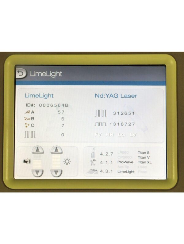 Cutera LimeLight IPL Handpiece LOW SHOTS!! Photofacial Rejuvenation - Hand Piece