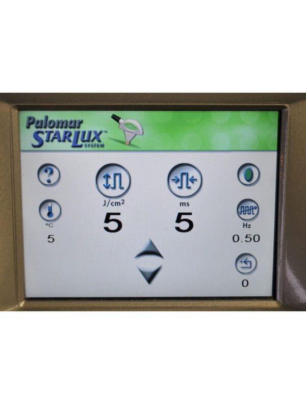 2010 Cynosure StarLux 500 Lux Laser System MaxG IPL Handpiece Max G Palomar