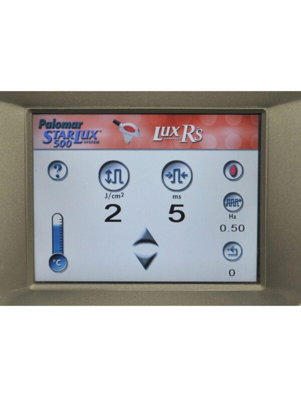 2007 Palomar LuxRs Handpiece IPL StarLux System Hand Piece Cynosure Lux Rs