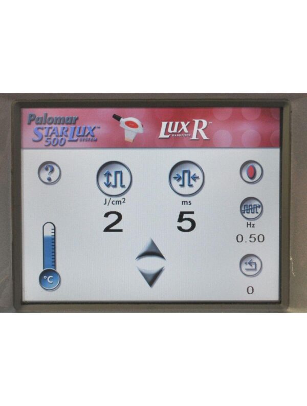 2008 Palomar StarLux 500 Lux R Handpiece LuxR Hand Piece Cynosure Star Lux