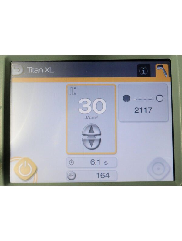 Cutera Titan XL Handpiece Skin Tighten Hand Piece XEO New Lamp Infrared IPL