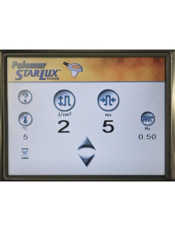 2008 Cynosure StarLux 300 500 Lux Laser System LuxYs Handpiece Palomar Ys Yellow