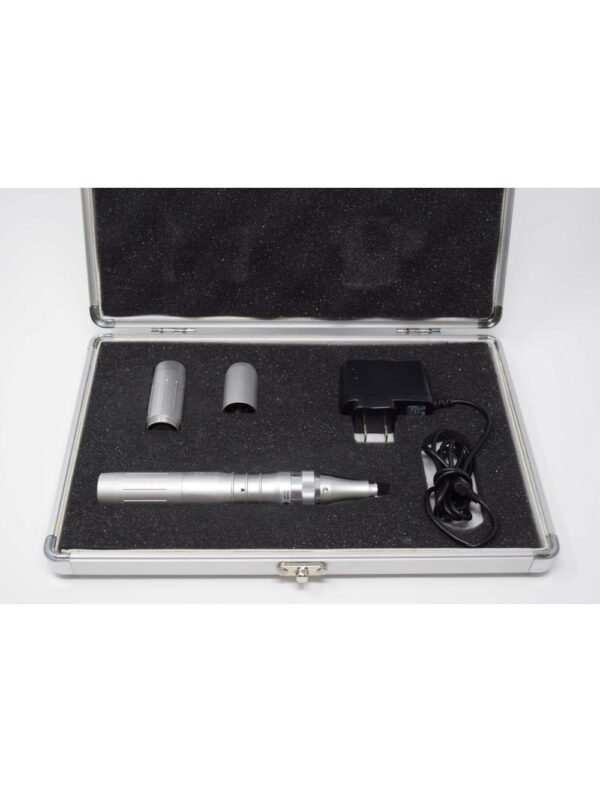 Eclipse Micropen Elite Aesthetics Silver MicroNeedling Pen - DEMO - w/ Brochures