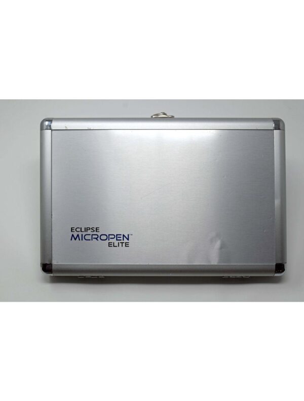 Eclipse Micropen Elite Aesthetics Silver MicroNeedling Pen - DEMO - w/ Brochures