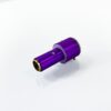 Palomar StarLux 500 Laser 2940nm Handpiece Lens Tip 096169-23 6x6FL Purple Optic