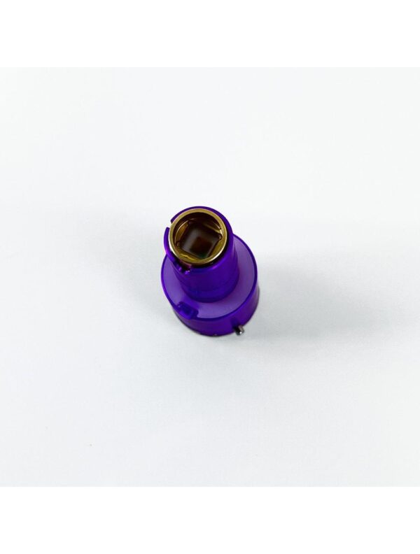 Palomar StarLux 500 Laser 2940nm Handpiece Lens Tip 096169-23 6x6FL Purple Optic