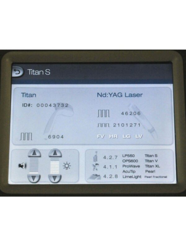 Cutera Titan S IPL Laser Handpiece XEO Skin Tightening Rejuvenation 7000187
