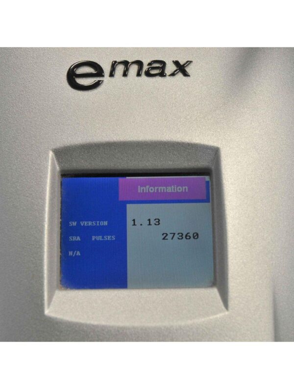 2006 Syneron eMax Laser SRA Handpiece Skin Rejuvenation Lesions SR 27K SHOTS