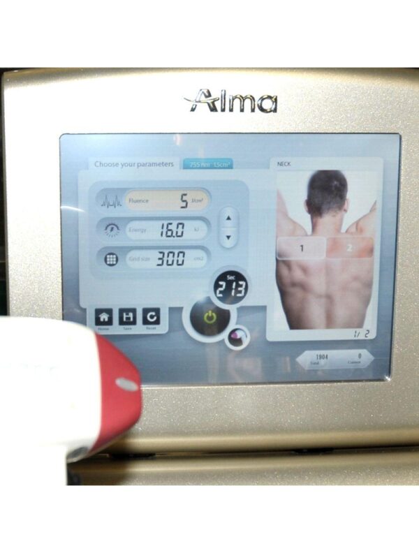 2016 Alma Diode Laser ALEX 755nm Platinum Soprano ICE Hair Removal Handpiece