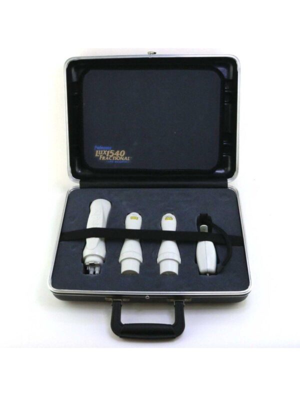 Palomar Lux1540 1540 Fractional Laser Handpiece Optic Set Calibration 15mm 10mm