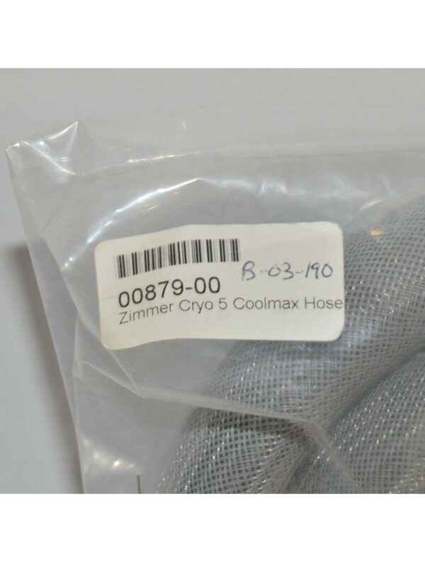 Zimmer Cryo 5 Chiller Cold Air Cooling Therapy Gray Flex CoolMax Hose 00879-00